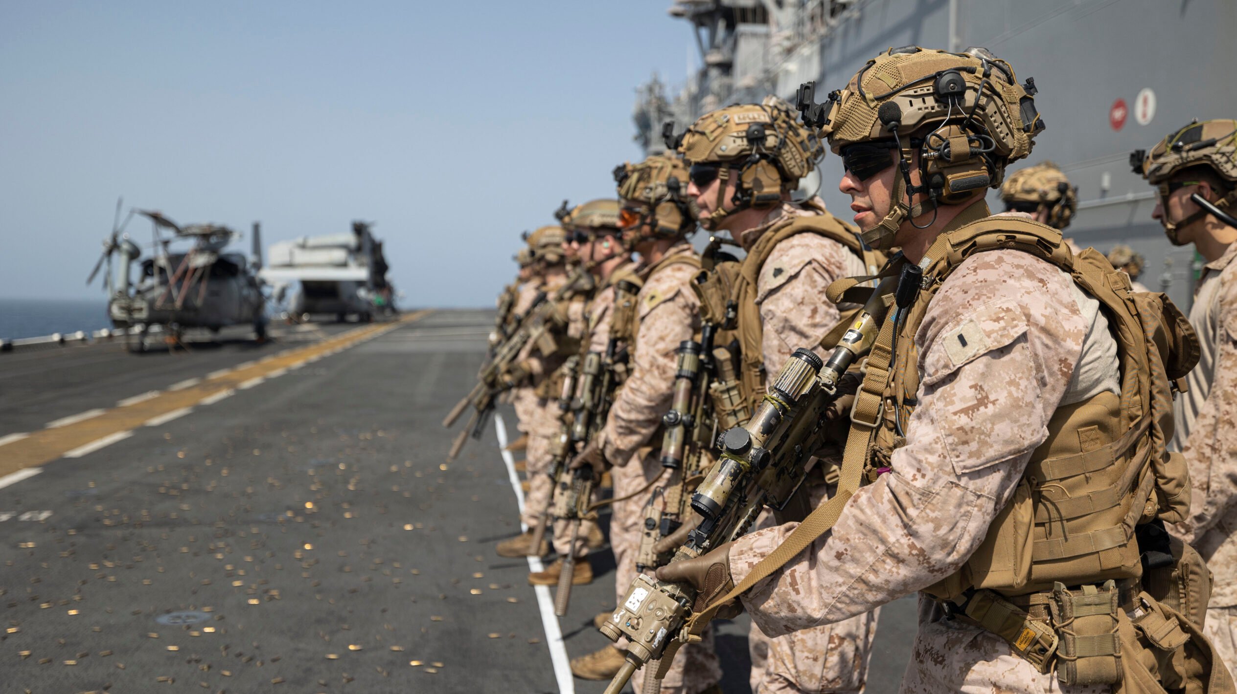 Would US Marines on merchant ships be enough to deter Iran in the Gulf?